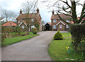 Cottages in Mill Road, Thorpe Abbotts