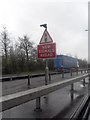 Sign for the New Junction on Trafford Parkway