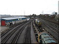 Railway serving Southampton docks