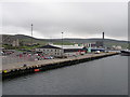 Pier front at Holmsgarth, Lerwick