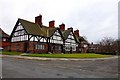 Part timbered house in Bridge Street