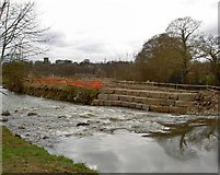 SE4204 : The weir on the River Dearne has been removed by Steve  Fareham