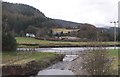 SH7960 : Footbridge at the confluence of Nant y Goron and Afon Conwy by Eric Jones