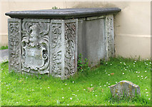 TQ1873 : St Peter, Petersham Road, Petersham, TW10 - Grave by John Salmon