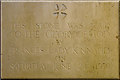 St John the Divine, Kingston Road, New Malden - Foundation stone