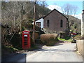 Telephone box and chapel, Whitebrook