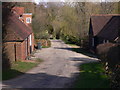 The bridleway through Frillinghurst