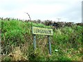 Sign approaching Lurganare