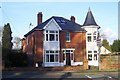 Elegant house with tower on Hursley Road