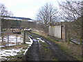 The route of the Waverley line over the Bowland railway bridge