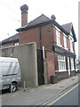 Restaurant at the junction of Armoury Lane and St George