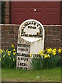 Long Marston Milepost