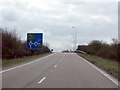 M40 Motorway - directional signs, junction 8a