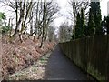 Lane from Hill Road to the Tak-Ma-Doon