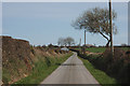 Minor road heading towards Waen-fawr