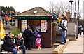 Ice cream kiosk at Boulter