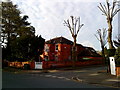 Junction of Devonshire Avenue and Vicarage Road