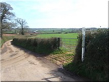 SX9987 : Bagmores Cross and Higher Bagmores Farm by David Smith