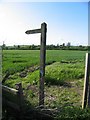 Public footpath markers