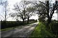 Rempstone Road westwards past Scotland Hill Farm