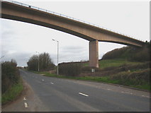 SS4627 : The eastern end of the Torridge bridge by Rod Allday