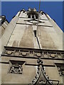 Looking up at the tower of St Dunstan-in-the-West