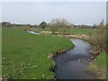 SK0234 : River Blithe upstream near Manor Farm by John M