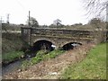 SJ9739 : River Blithe bridge near Cresswell by John M