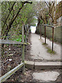 Path from Edge Lane to Clockhouse Estate