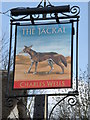 The Jackal pub sign