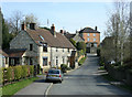 2010 : Main road through Woollard