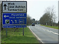 2010 : A420 Marshfield next left