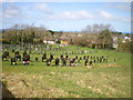 Dinas Cross - the cemetery