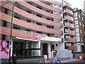 Entrance to The Ink Building, Barlby Road, North Kensington