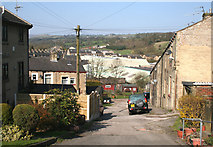 SD8942 : Foulridge, Lancashire:  Chapel Street by Dr Neil Clifton
