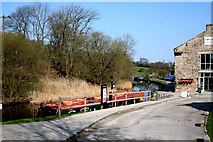SD8842 : Foulridge, Lancashire:  Canal Wharf by Dr Neil Clifton