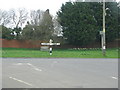 Road junction in Little Somerford