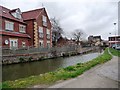 New houses along the Chesterfield Canal, Worksop