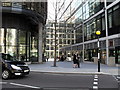 TQ3181 : Junction of New Fetter Lane and Bartlett Court by Basher Eyre