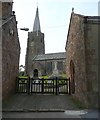 Entrance to the churchyard, Hatherleigh