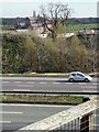 Over Tabley Hall and the M6 from Old Hall Lane