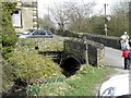 Bridge carrying Foxen Lane over the stream