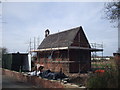 The Church on the Common, Coven Heath, in the process of being converted to a dwelling