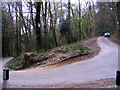 Hairpin bend at St Mary