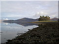 Pebble beach on Loch Linnhe