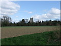 Farmland viewed from Slough Road High Easter