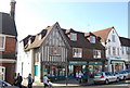 Half timbered pharmacy, High St, Cranbrook.