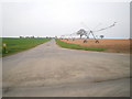 Farmland east of Beckbury