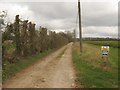 Access road from Upper Horton Farm