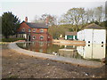 The Boar Inn and the duckpond, Moddershall